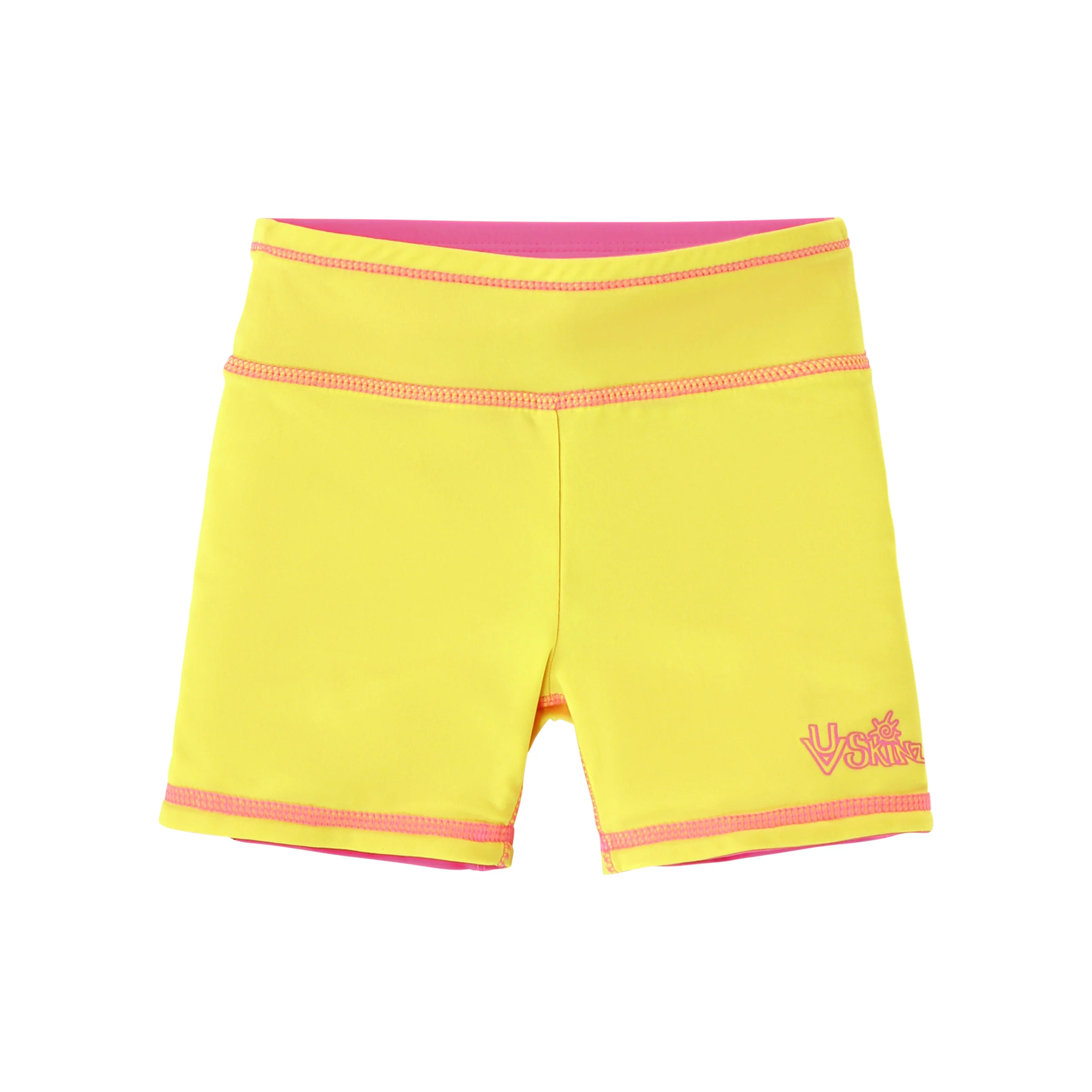 Girl's Reversible Active Swim Shorts - Serkeasy