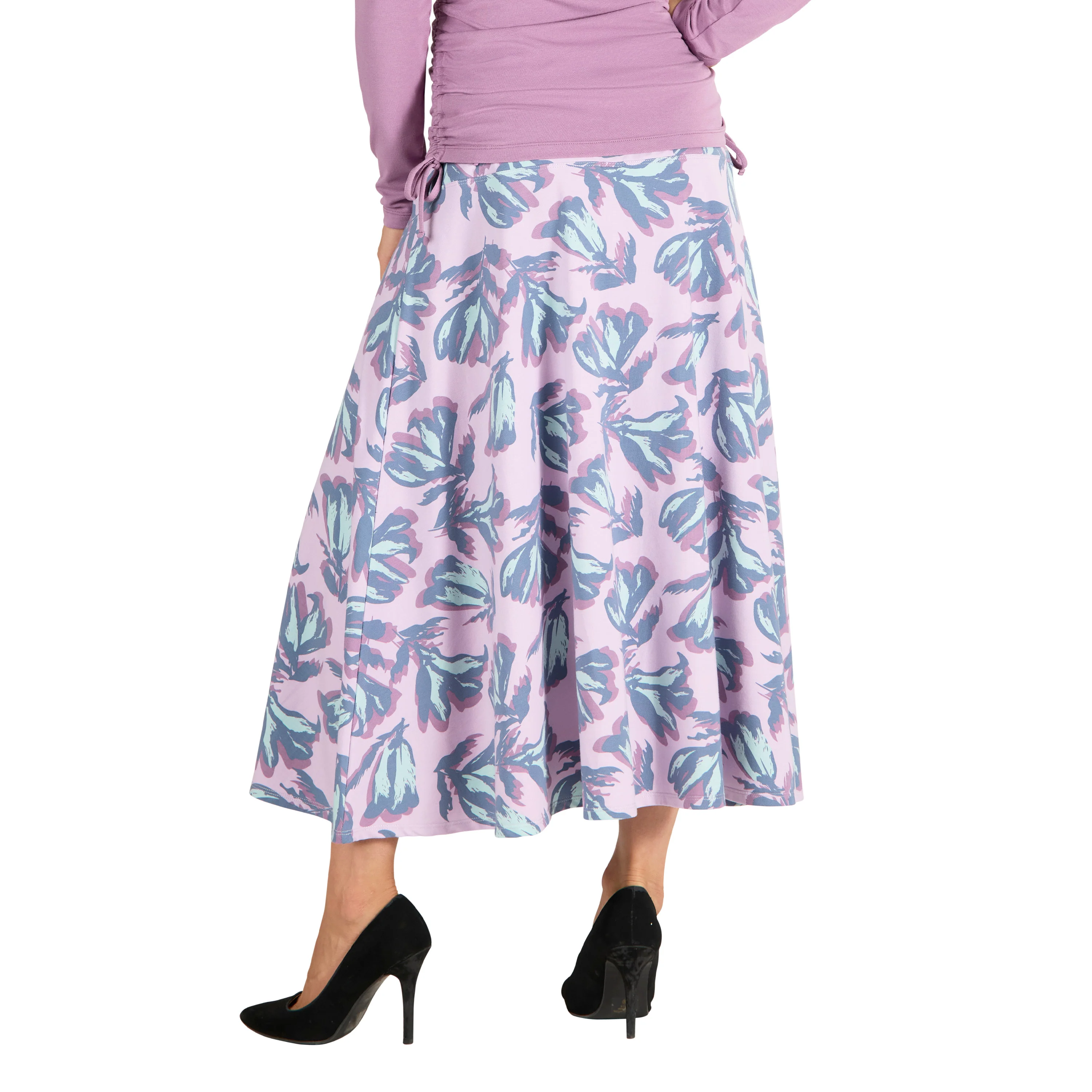 Women's A-Line UPF Midi Skirt - Serkeasy