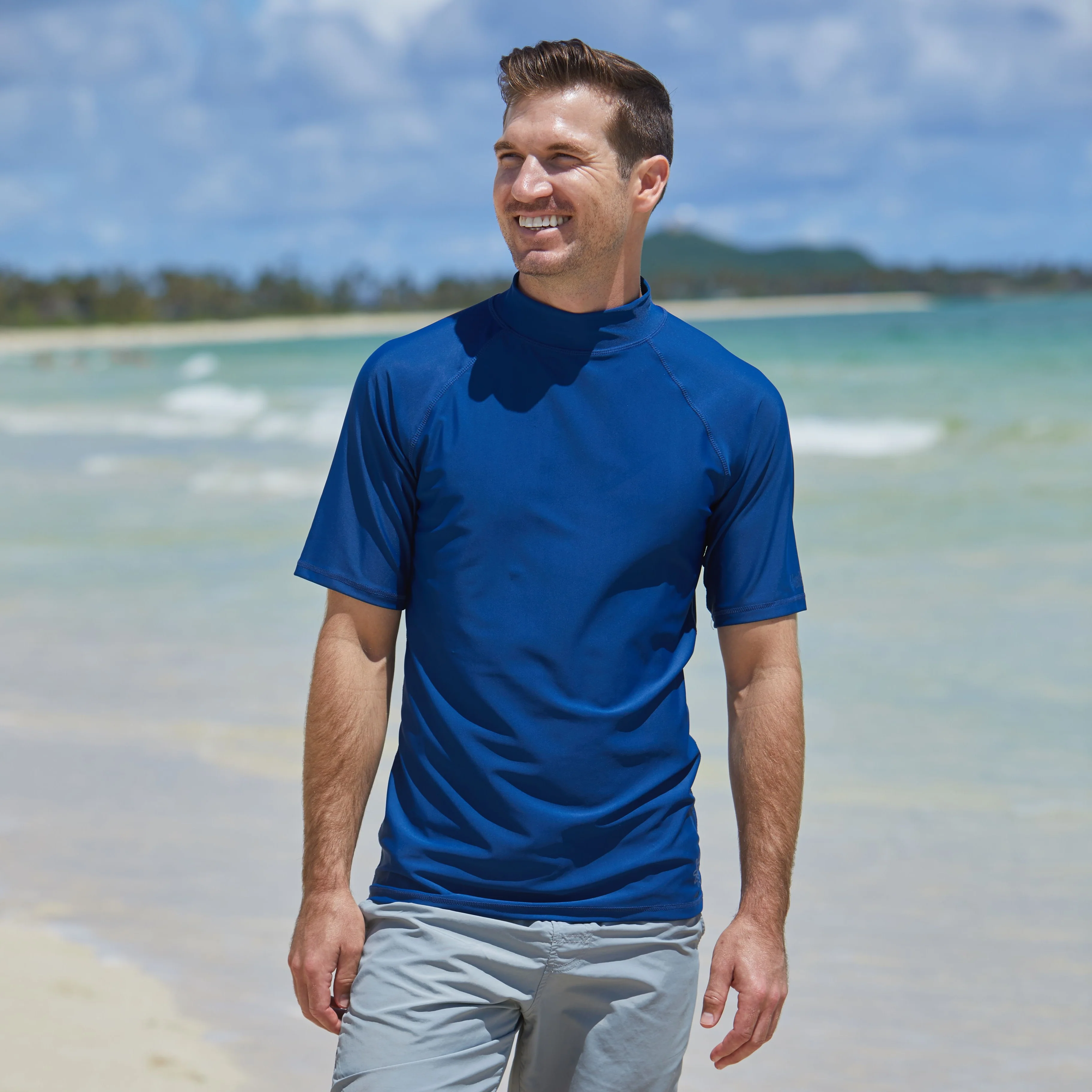 Men's Short Sleeve Sun & Swim Shirt | FINAL SALE - Serkeasy