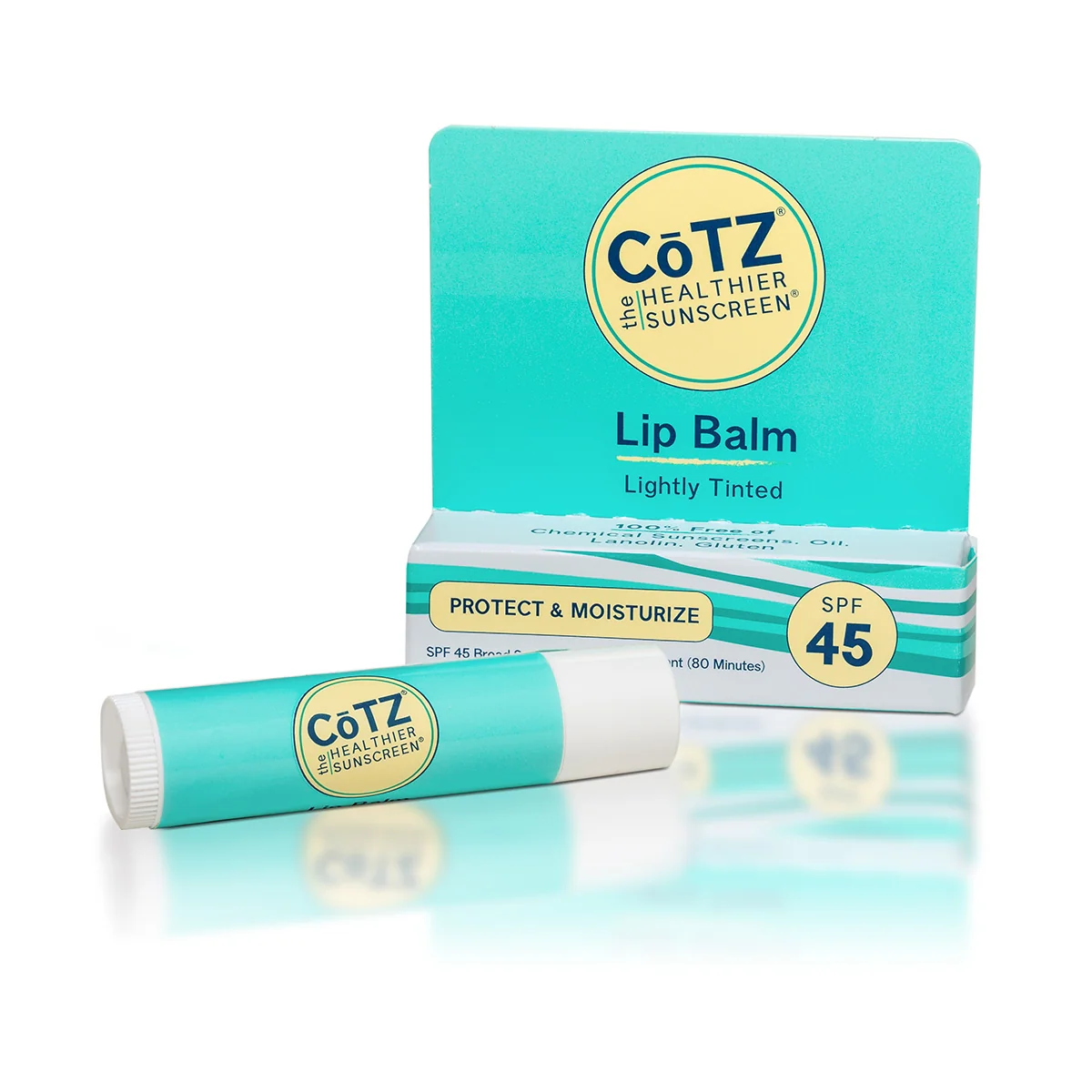 CoTZ Lip Balm - Lightly Tinted Sunscreen - SPF 45+ (0.14oz) - Serkeasy