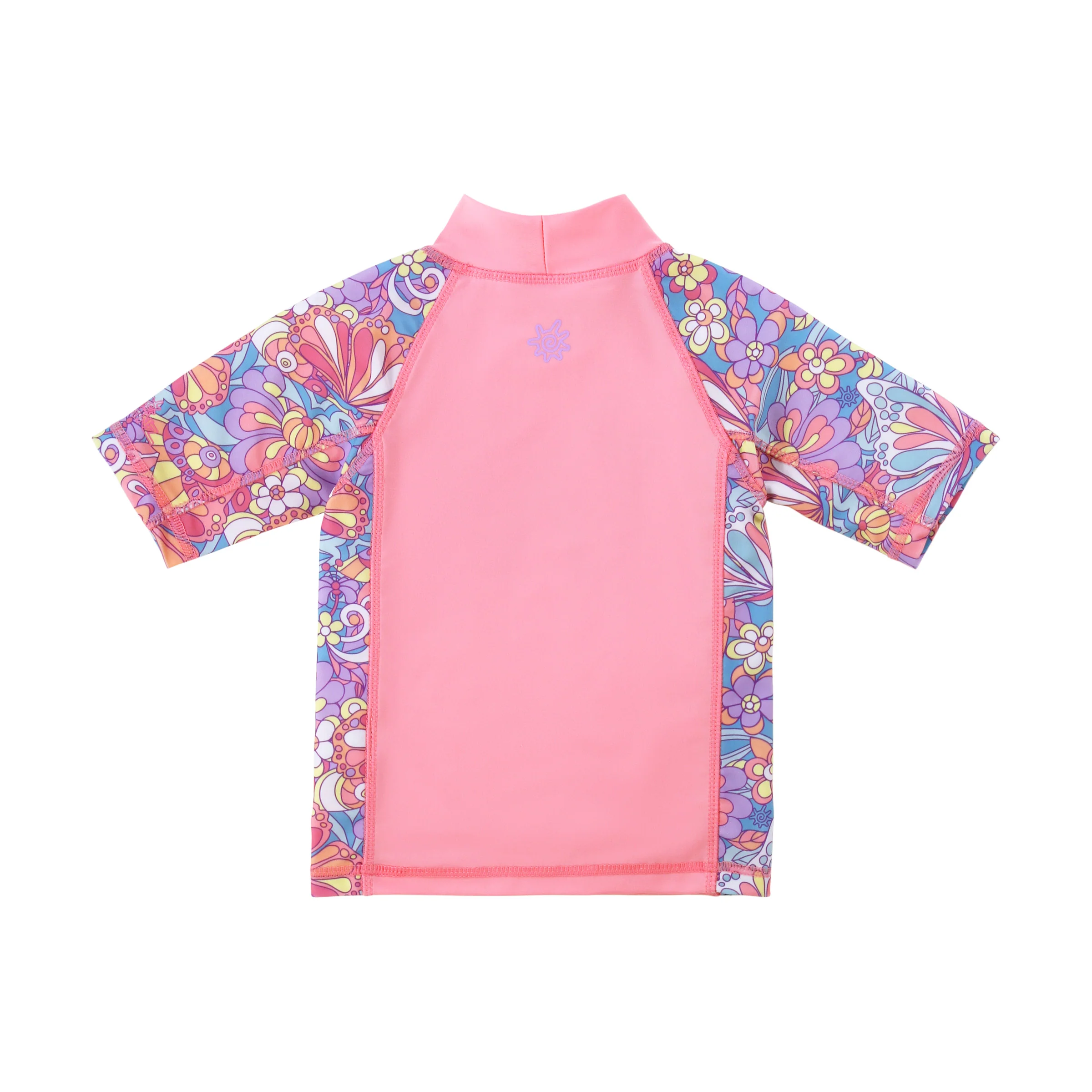 Girl's Short Sleeve Sunny Swim Shirt - Serkeasy