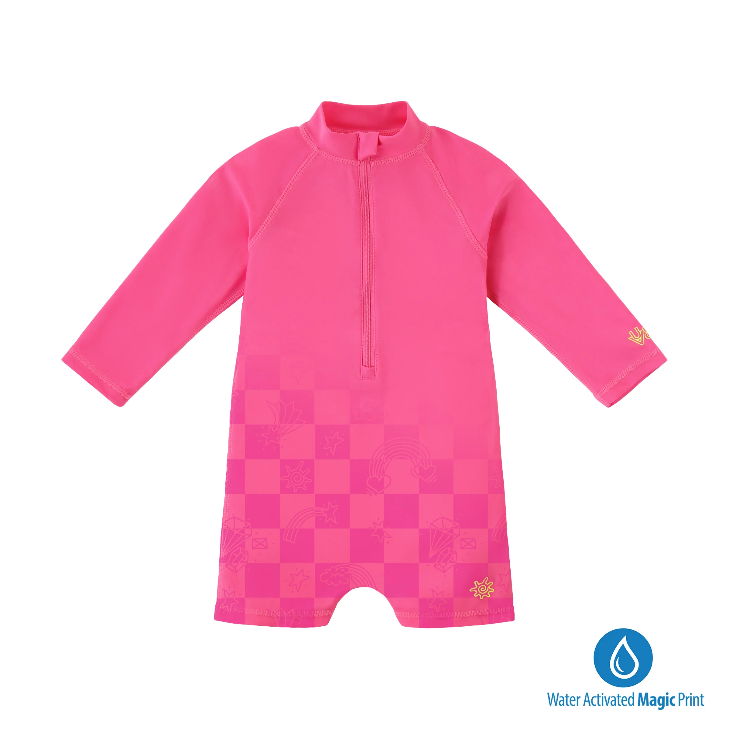 Baby Magic Long Sleeve Swim Romper - Serkeasy