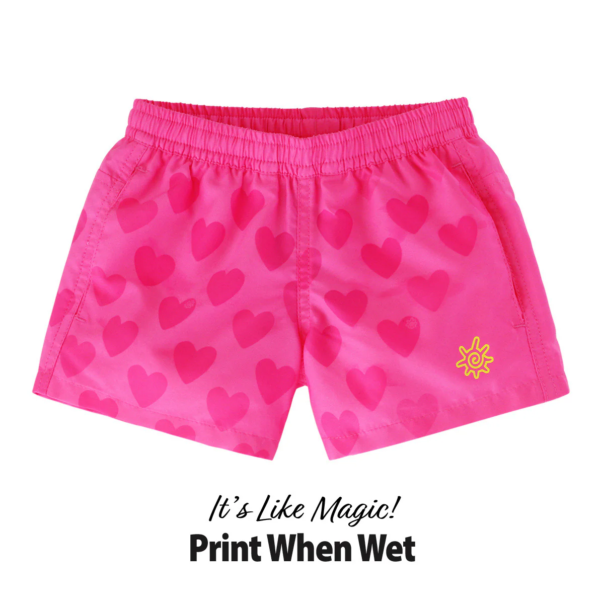 Girl's Magic Beach Shorts - Serkeasy