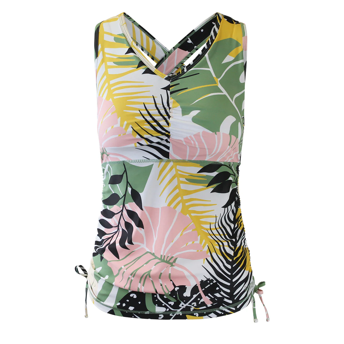 Women's Ruched Tank Top | FINAL SALE - Serkeasy