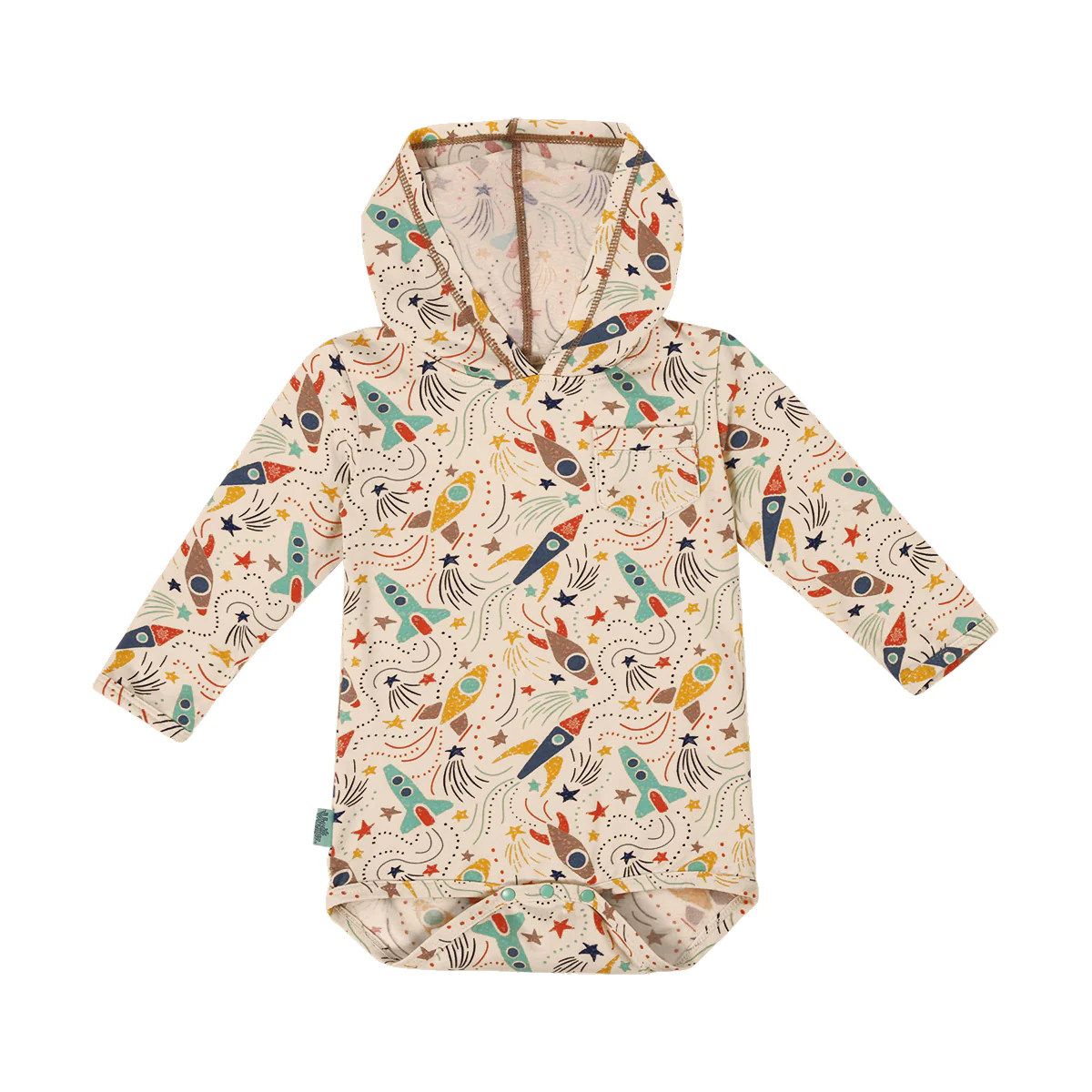 Baby Boy's Hooded Sunzie - Serkeasy