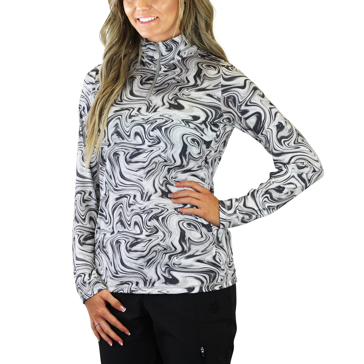 Women's Quarter Zip Vented Sun Shirt | FINAL SALE - Serkeasy