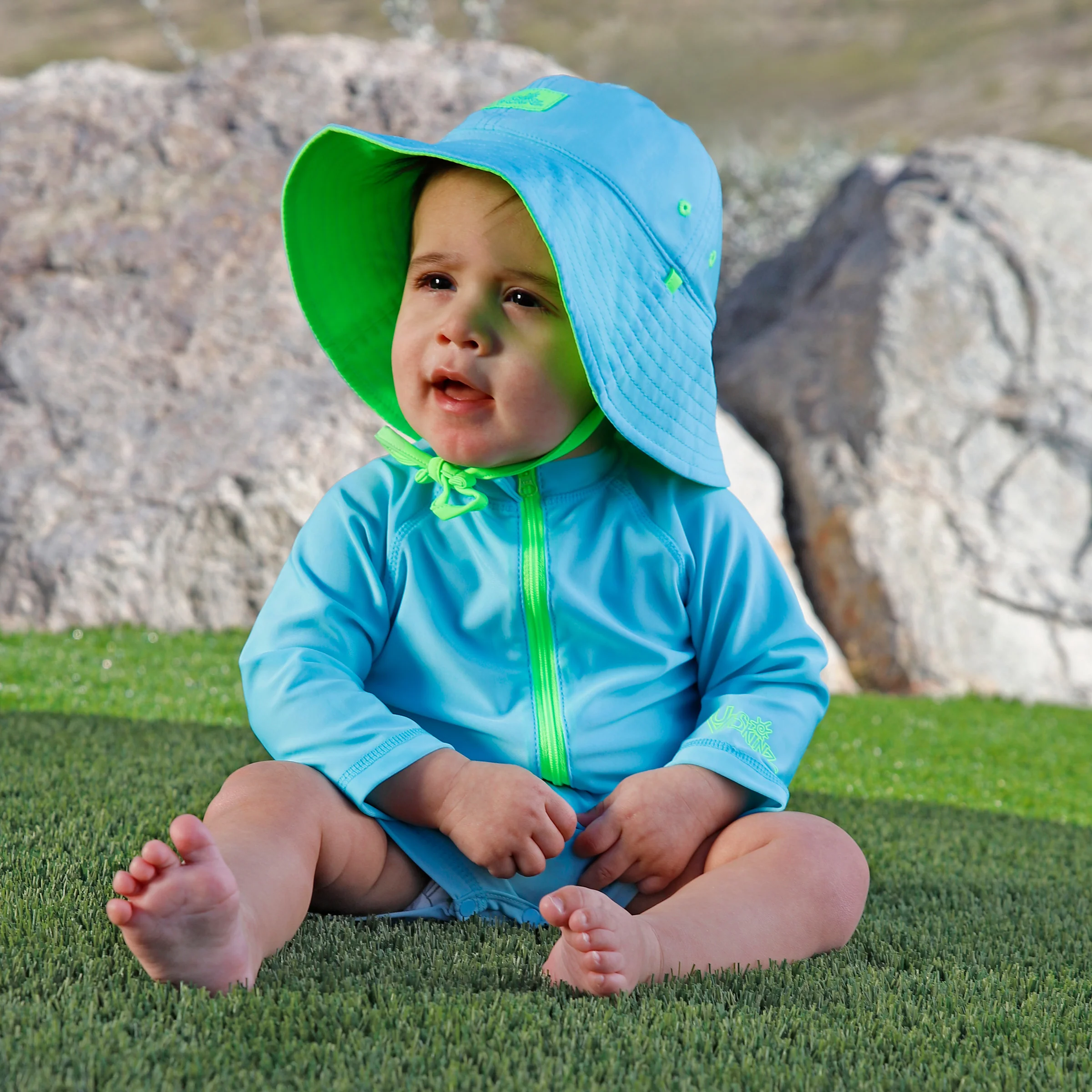 Baby Reversible Sun Hat - Serkeasy