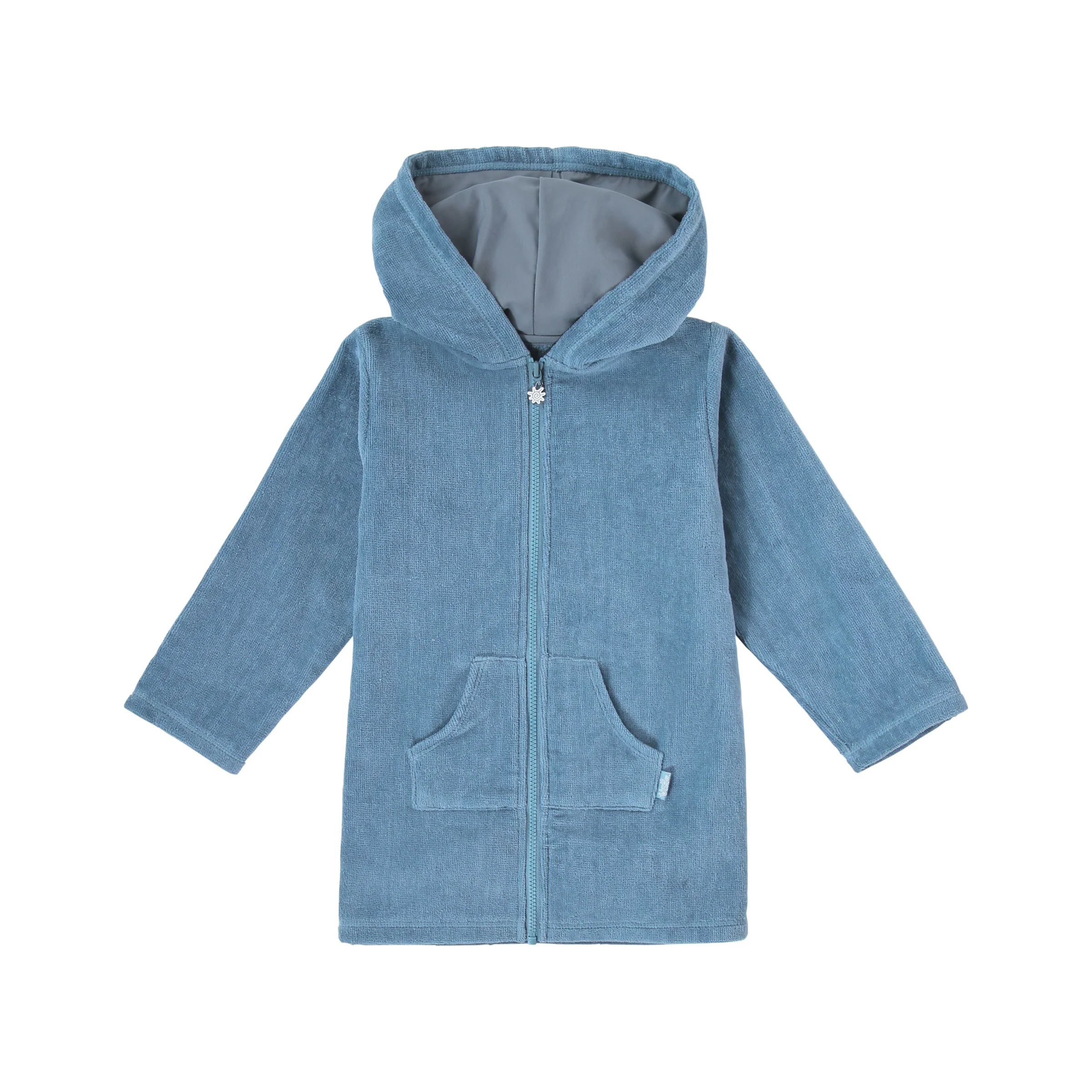 Kid's Hooded Terry Beach Cover-Up - Serkeasy