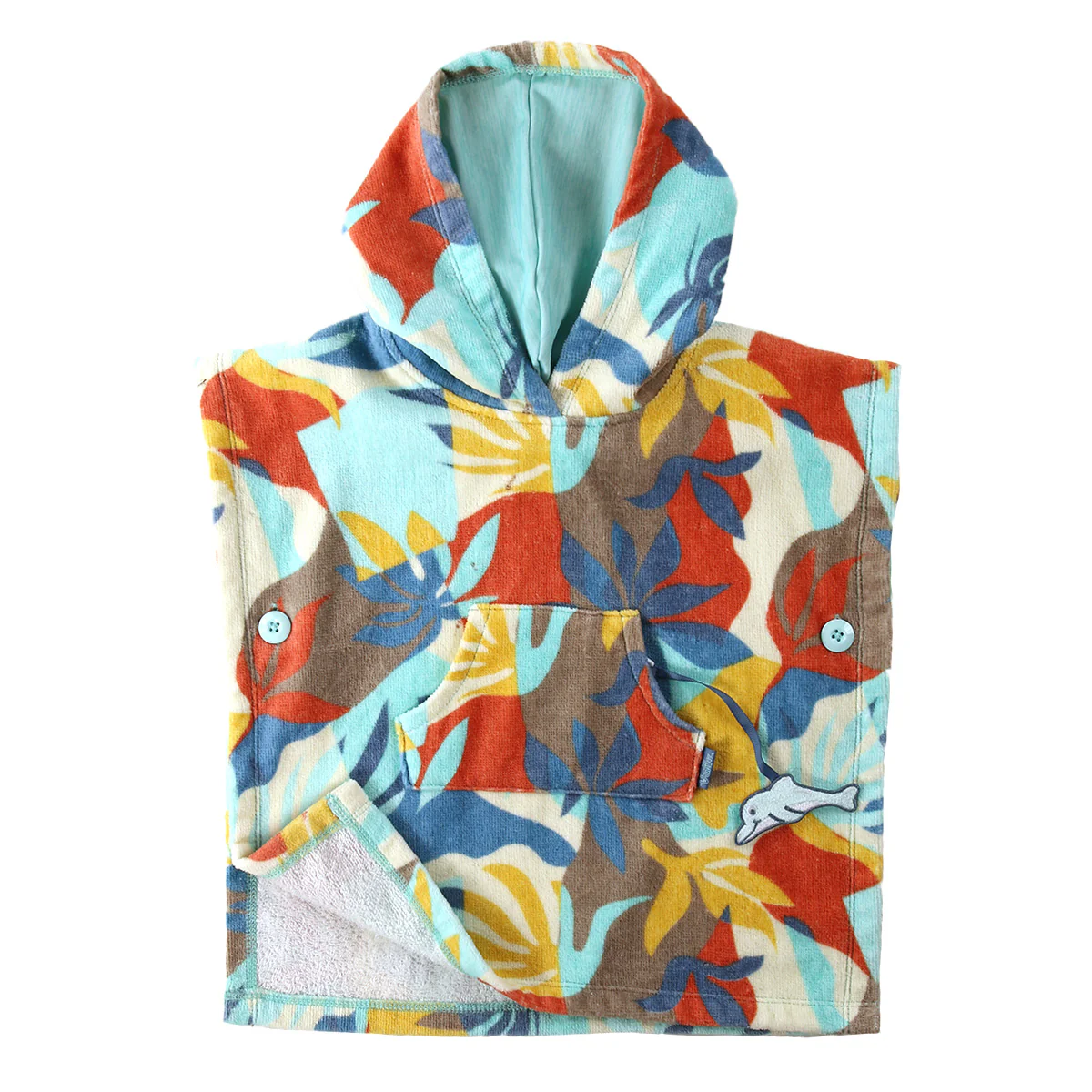Kid's Hooded Beach Poncho - Serkeasy