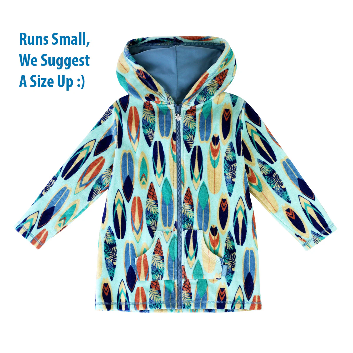 Boy's Hooded Terry Beach Cover-Up | FINAL SALE - Serkeasy