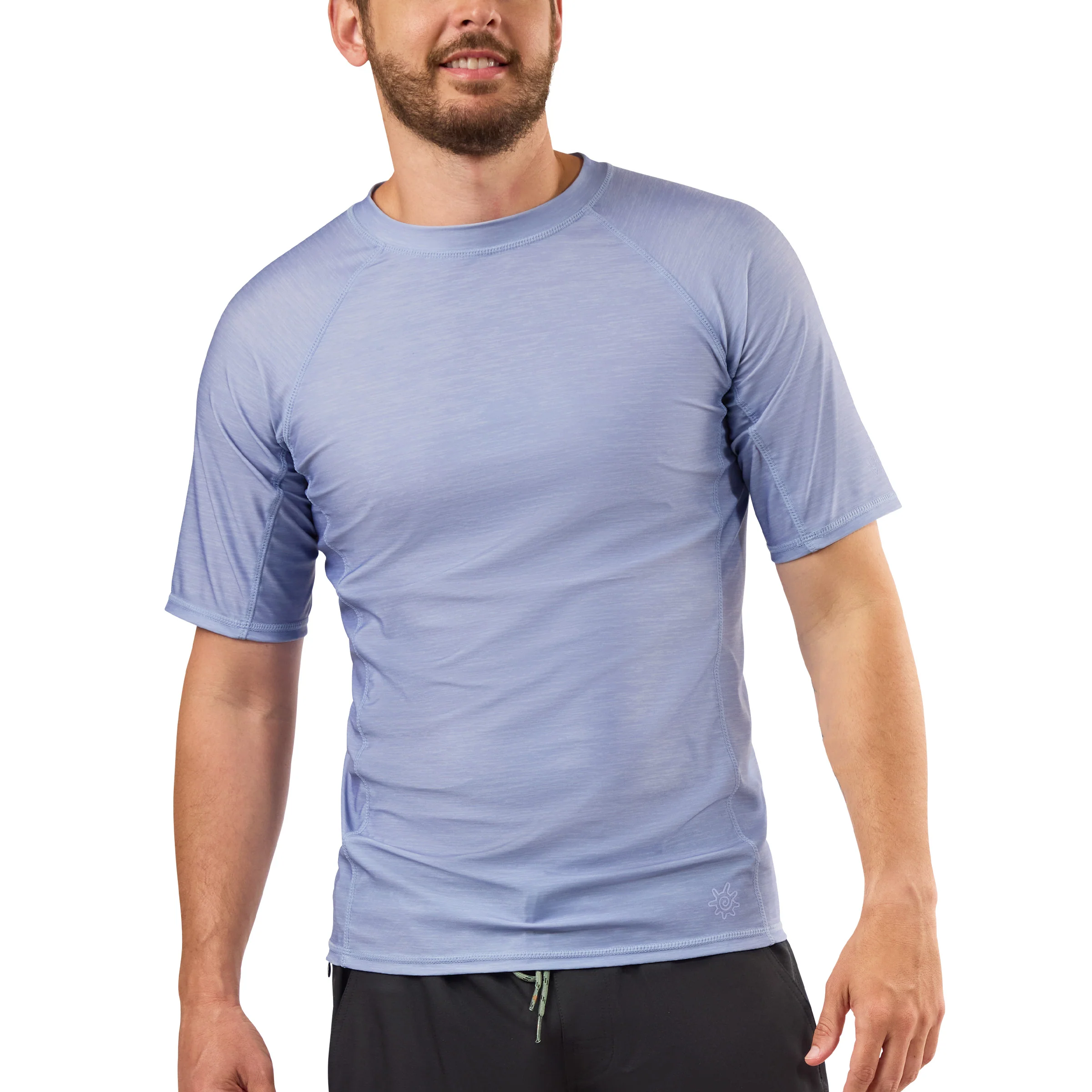 Men's Short Sleeve Crew Sun & Swim Shirt - Serkeasy