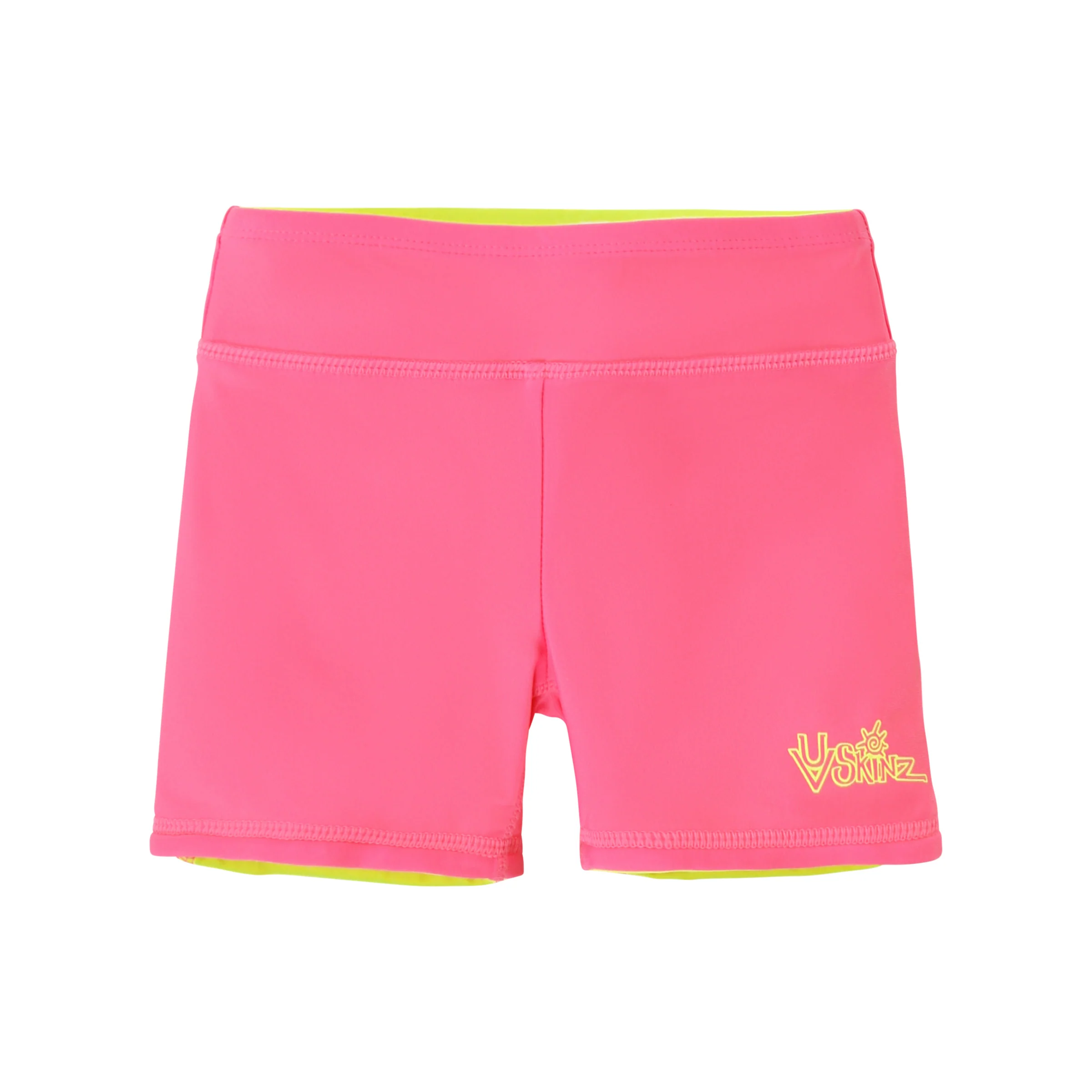 Girl's Reversible Active Swim Shorts - Serkeasy