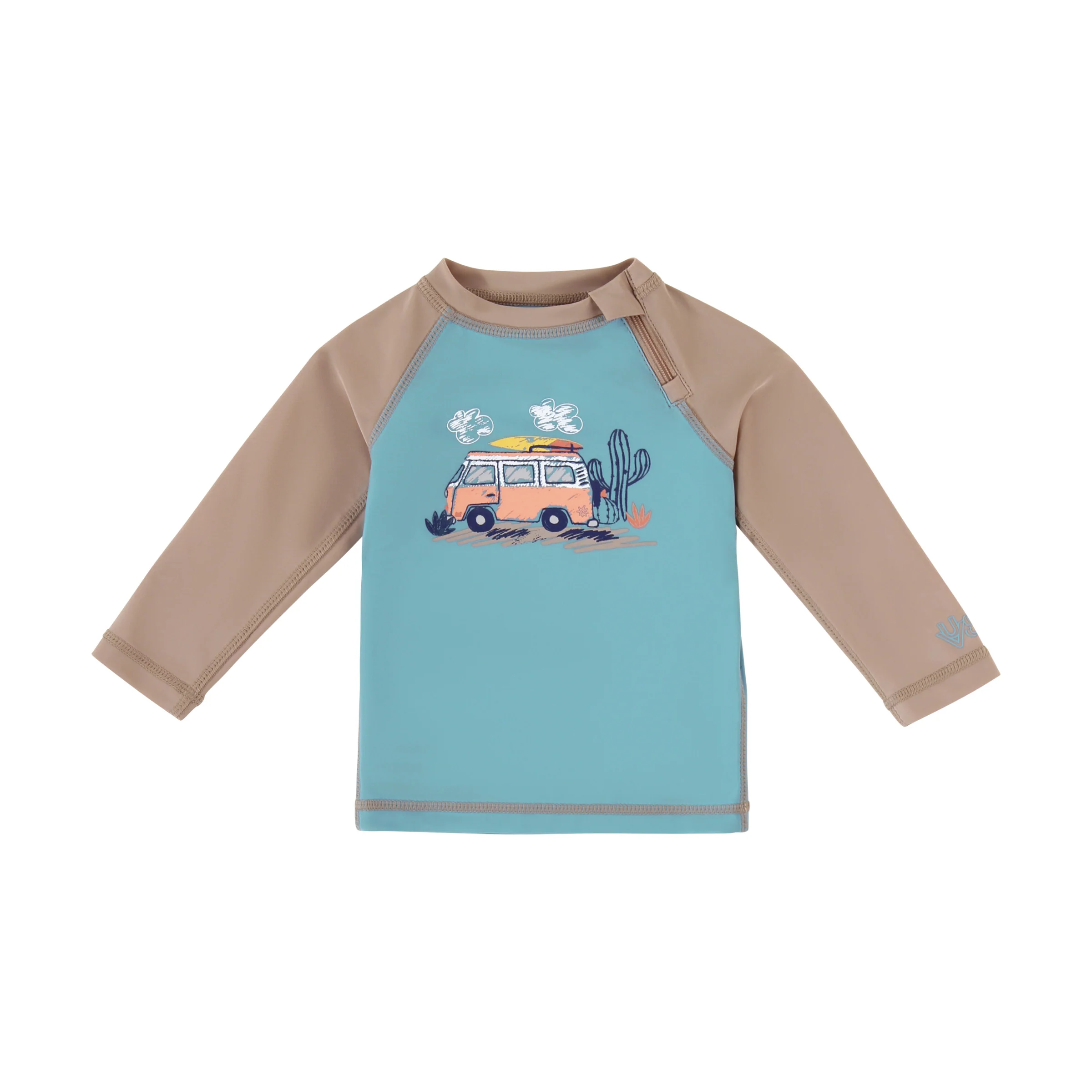 Baby Zippy Long Sleeve Sun & Swim Shirt - Serkeasy