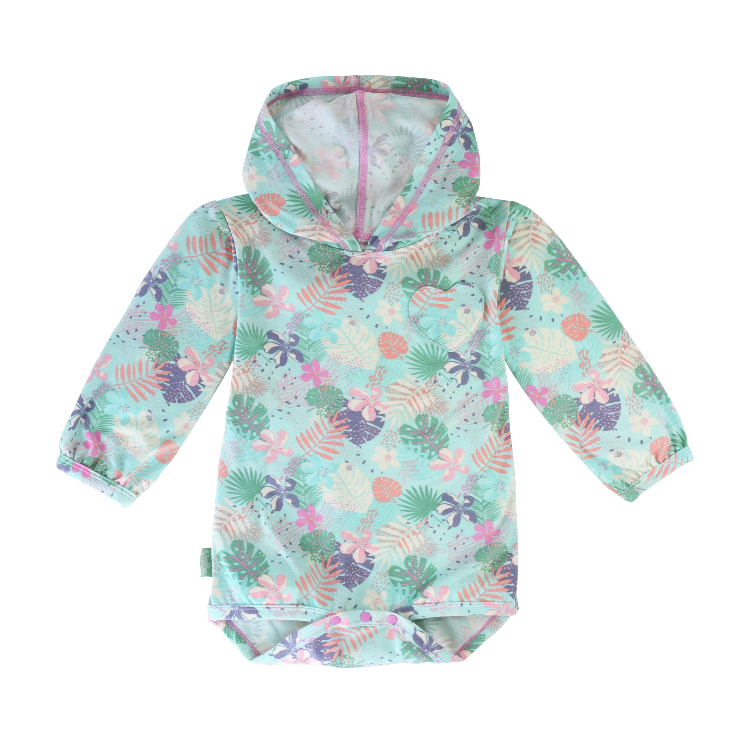 Baby Girl's Hooded Sunzie | FINAL SALE - Serkeasy